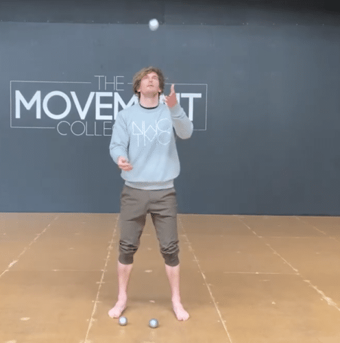 Full body workout plus juggling with Rod